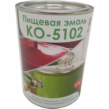 Эмаль пищевая Сорбихим КО-5102 0,9 кг белый