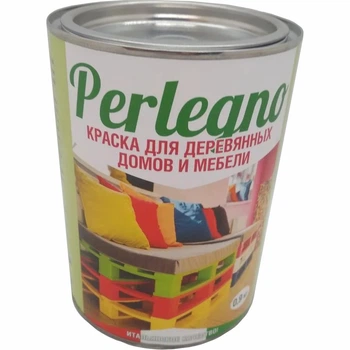 Краска для деревянных домов и мебели Сорбихим PERLEGNO 0,9 кг Белый