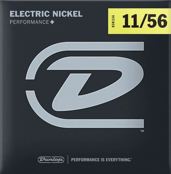 Струни для електрогітар Dunlop DEN1156 Electric Med / Extra Heavy Performance+ (11-56)