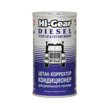 Цетан-корректор и кондиционер для дизельного топлива 325 мл Hi-Gear HG3435 (7925)