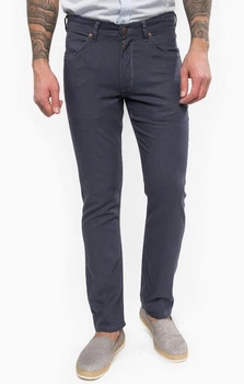 Брюки Wrangler Greensboro Regular Straight Fit (W15Q74154) Синий 30-34
