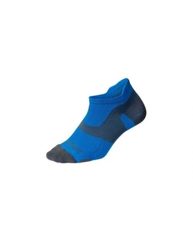 Компрессионные спортивные короткие носки 2XU, Vectr Light Cushion, S (35-38), синий/серый