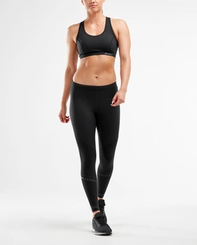 Женские термо-компрессионные тайтсы 2XU, Wind Defence Comp Tights, S, черный