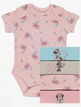 Боди (5 штук) George 584/5842 микки 56-62 см разноцветные
