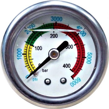 Манометр високого тиску 400 кгс/см2 (400 Атм)