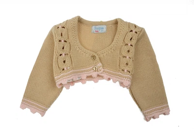 Болеро FOQUE Bebe (1326) Бежевий M3-62 см