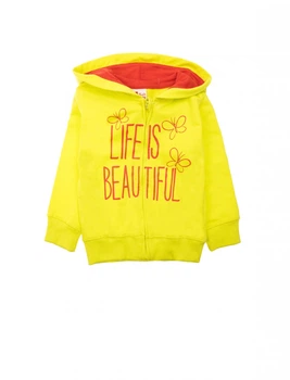 Толстовка Losan Kids girls (416-6601AD/20) Ярко-зеленый 3 Years-98 см