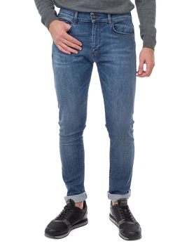 Джинси чоловічі TRUSSARDI JEANS (52J00008-1T003152-F004-U280/19-20) Синій 33