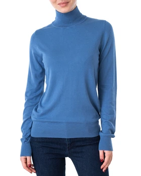 Гольф жіночий TRUSSARDI JEANS (56M00323-OF000538-U249/20-21) Блакитний XS