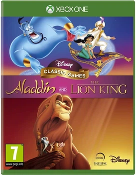 Ключ активации Disney Classic Games: Aladdin and The Lion King («Классические игры Disney: „Алладин“ и „Король Лев“») для Xbox One/Series