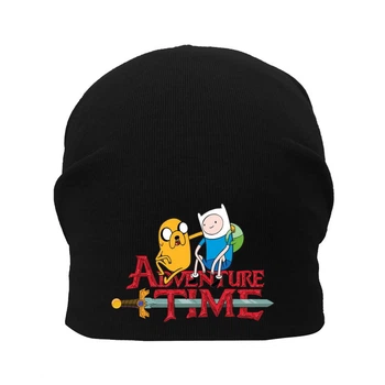Шапка детская Время Приключений 001 (Adventure Time) черная (ATR blc 001) 50-52 см
