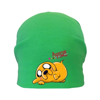 Шапка детская Время Приключений 006 (Adventure Time) зеленая (ATR grn 006) 54-56 см