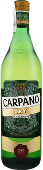 Вермут Carpano Dry солодкий 1 л 18% (8004400076698)