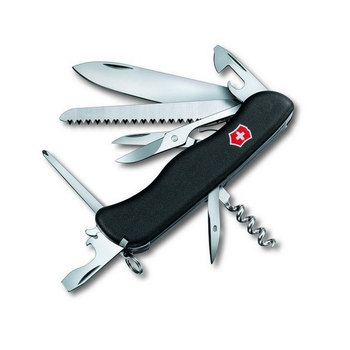 Складаний ніж Victorinox Outrider 0.9023.3 Викторинокс Чорний