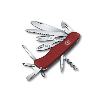 Складаний ніж Victorinox Hercules 0.9043 Швейцарський ніж Викторинокс Червоний (Vx09043)