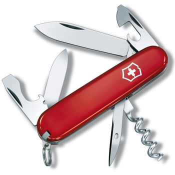 Складной нож Victorinox TOURIST 0.3603 Викторинокс Турист Красный