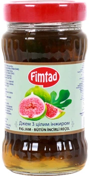 Джем Fimtad з цілим інжиром 380 г (8681957370778)
