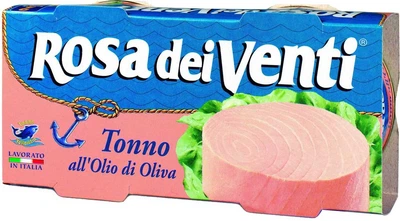 Упаковка тунца Callipo Rosa dei Venti в оливковом масле 160 г х 2 шт (8001561721603)