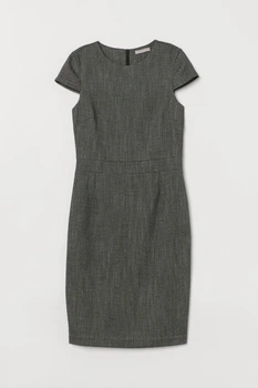 Сукня H&M 36 чорно-білий візерунок 30048105910