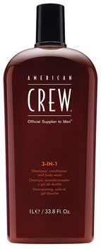 Средство по уходу за волосами и телом American Crew Classic 3-в-1 1000 мл (669316058510)
