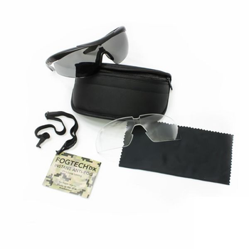 Тактические очки Wiley-X Talon Smoke/Clear Lens 2000000038018