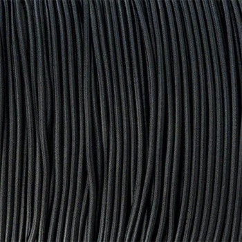 Паракордовий шнур-резинка Highlander Shock cord Black чорний 2 мм