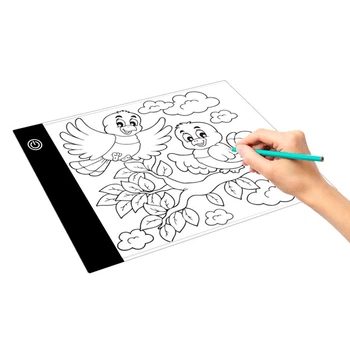 Світловий планшет EZLIFE формат А5 LED Light Pad для малювання та копіювання