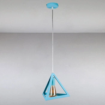 Люстра подвесная Light House LS-14021/1 BL голубая