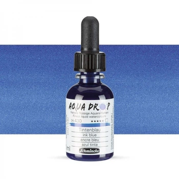 Жидкая акварельная краска Schmincke AQUA DROP 30 мл, ink blue