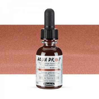 Жидкая акварельная краска Schmincke AQUA DROP 30 мл, burnt Sienna