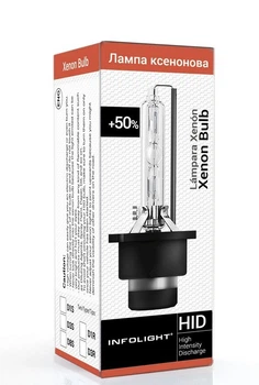 Ксеноновая лампа Infolight D2R +50% 5000K