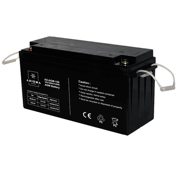 Аккумулятор AGM 150 Ач 12 В, AX-AGM-150, AXIOMA energy