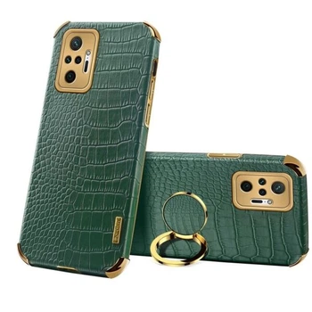 Чохол для Deexe Crocodile Case для Xiaomi Redmi Note 10 Pro - Green