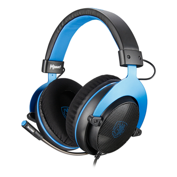 Навушники Sades SA-723 Mpower Blue/Black