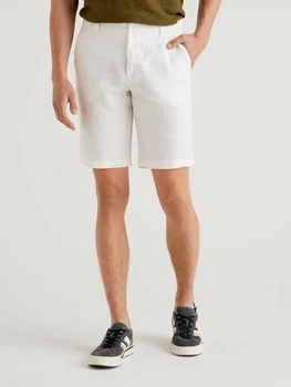 Шорты длинные мужские United Colors of Benetton 4AGH59548-074 52 Белые (8033153923355)