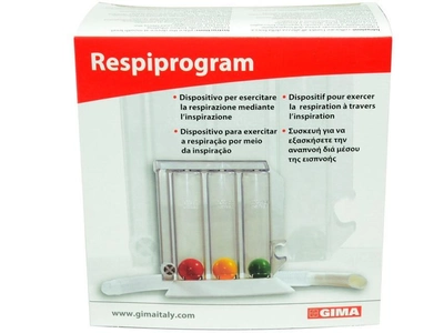 Тренажер дыхательный Respiprogram Gima (mpm_00472)