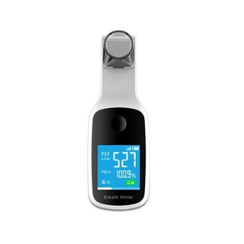 Спирометр портативный Breath Home для определения дыхательной способности с передачей данных на Android IOS (mpm_00443)