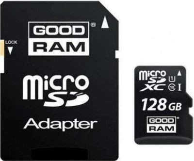 Карта памяти Goodram microSDHC/SDXC class 10 UHS-1 SD adapter 128Gb