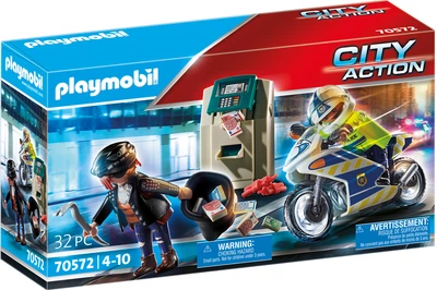 Ігровий набір Playmobil City Action Грабіжник банків (4008789705723)