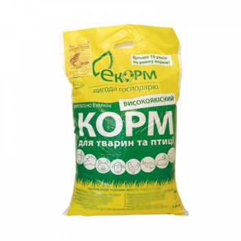 Комбікорм для курчат від 1 до 8 тижнів, Старт, крупка 10 кг Екорм 3000935