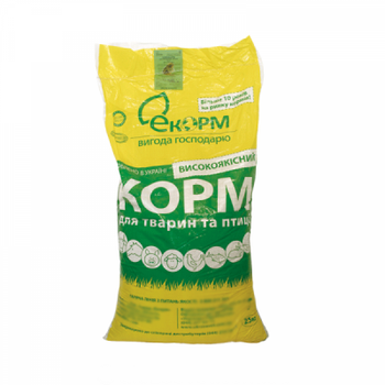 Комбікорм для молодняку дичини, перепела 25 кг Екорм 3000251