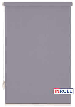 Ролета тканевая INROLL Есо-Mini Len Серый 7436