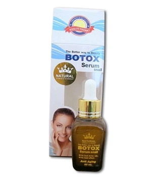 Зміцнююча сироватка Natural з Ботокс ефектом і фільтратом слизу Равлики