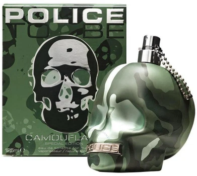 Туалетна вода для чоловіків Police To Be Camouflage 125 мл (0679602771214)
