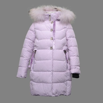 Пальто зимове для дівчинки Venidise 98821 110 см Бузковий