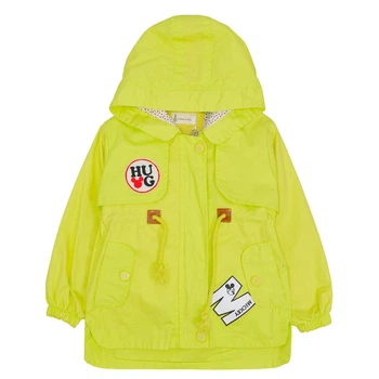 Ветровка Парка демисезонная для девочки Hawk Kids 113 140 см Салатовый