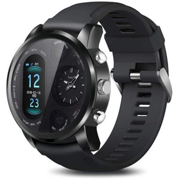 Смарт-годинник Zeblaze Max Robotics Hybrid Sporttech ZX-01 Black комбінація механіки та електроніки
