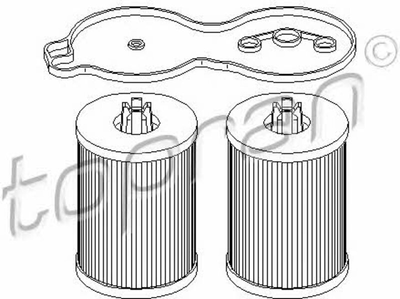 Топливный фильтр Topran 113546