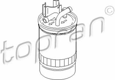Топливный фильтр Topran 109048