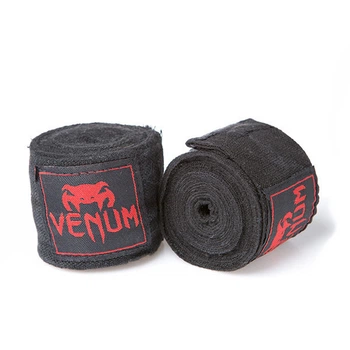Боксерские бинты Venum 3 м черные
